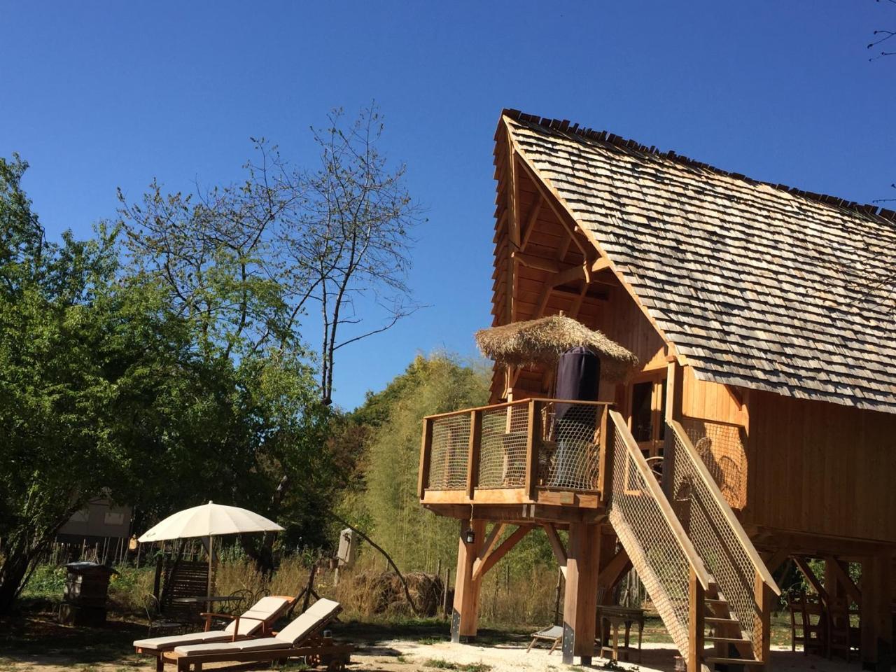 Ecolodge Beauregard Треньї Екстер'єр фото